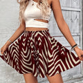 High Waist Drawstring Shorts