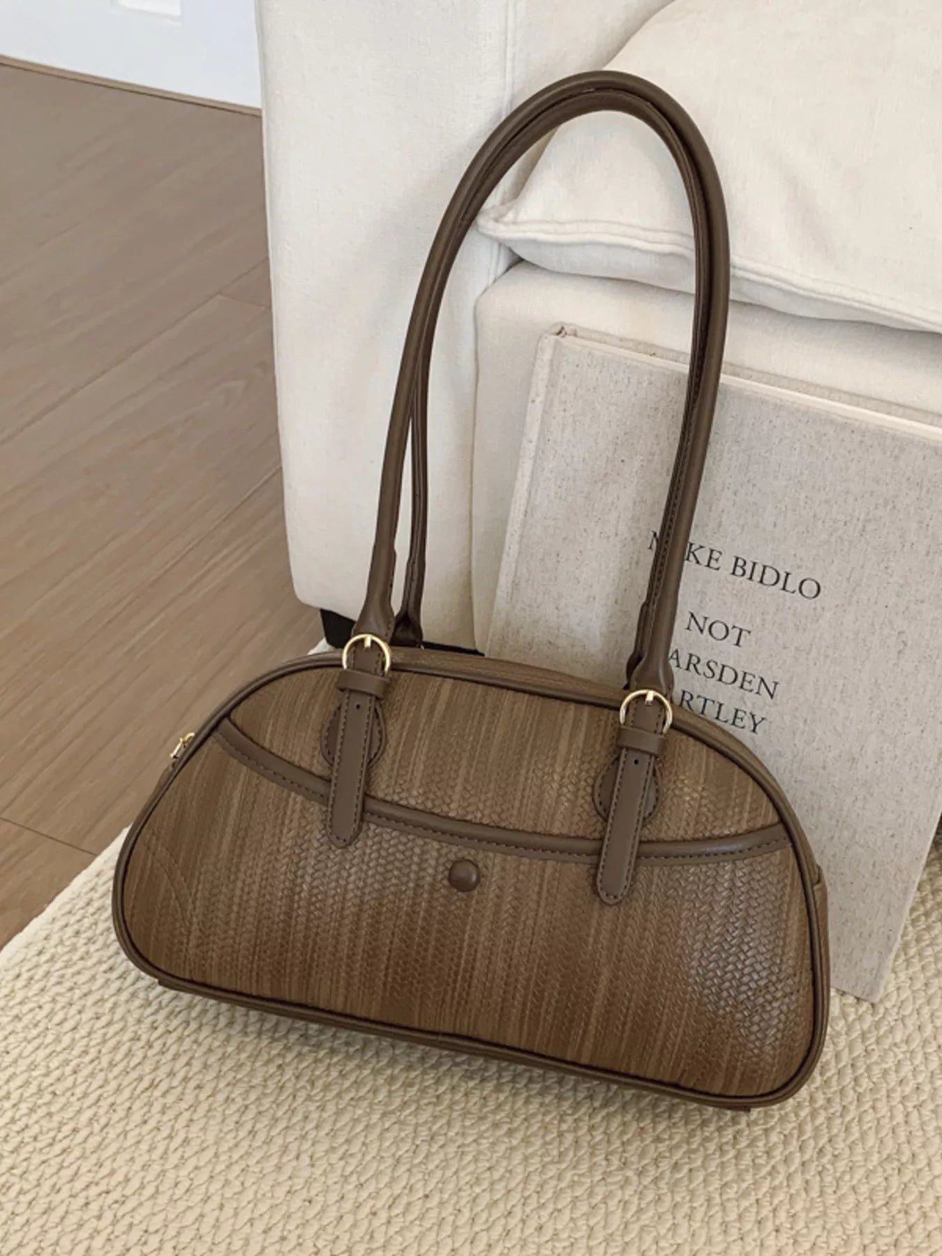 Vintage Buckle Shoulder Bag